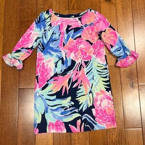 Lilly Pulitzer Kids 3/4 Sleeve Dress in Size Medium /6-7